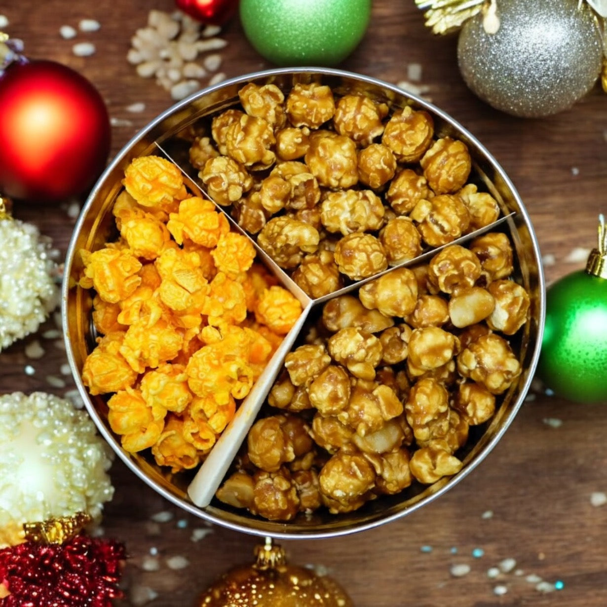 Garrett Popcorn (Limited tin designed only x'mas season, it unique gift)