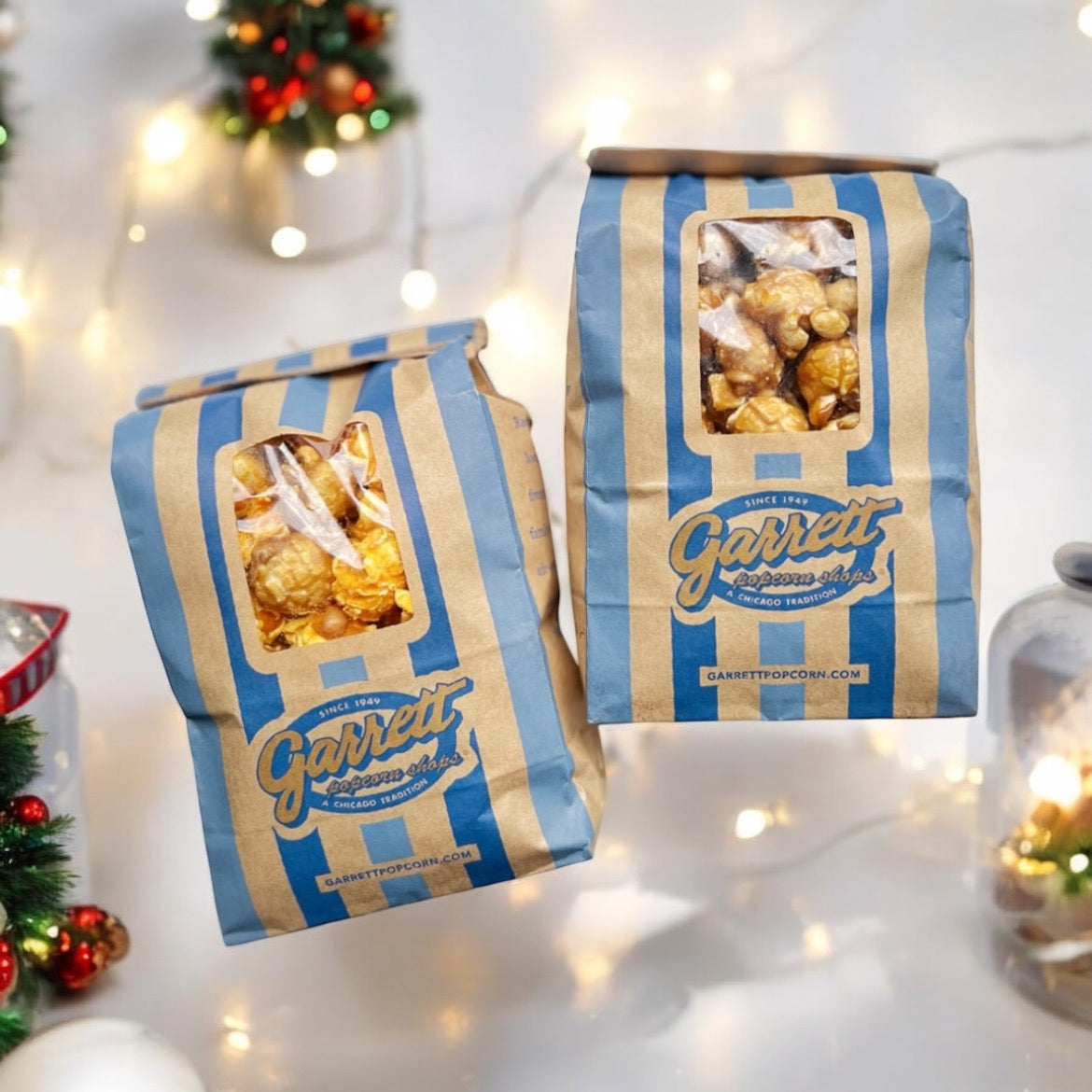 Garrett Popcorn (Limited tin designed only x'mas season, it unique gift)