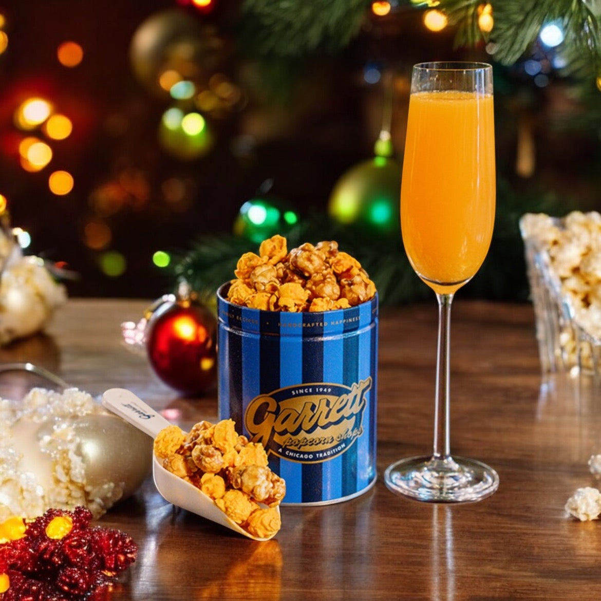 Garrett Popcorn (Limited tin designed only x'mas season, it unique gift)