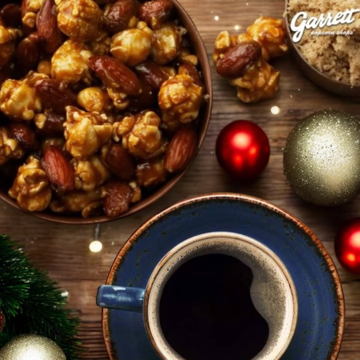 Garrett Popcorn (Limited tin designed only x'mas season, it unique gift)