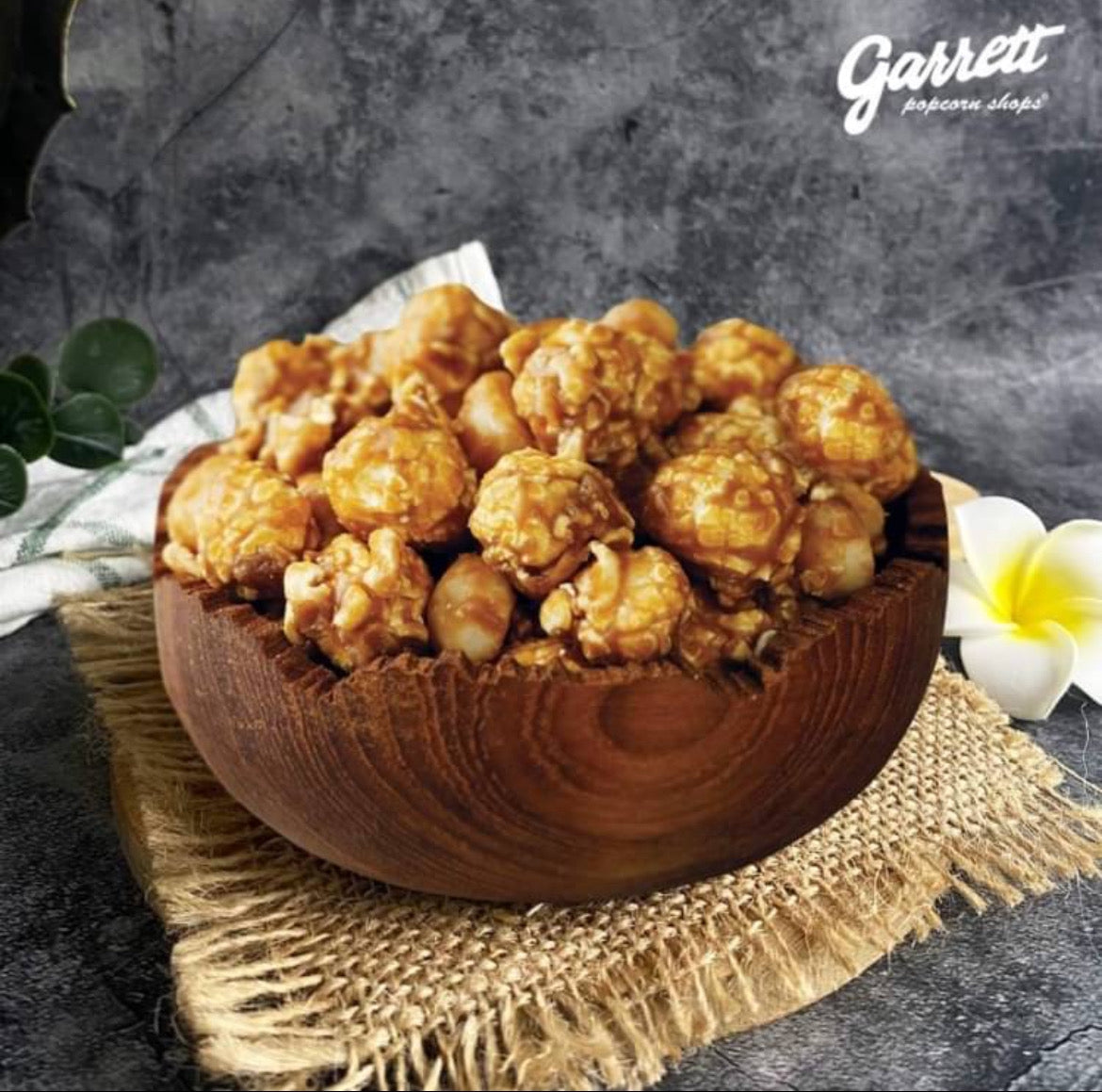 Garrett Popcorn - Signature Caramel Crisp - Petite tin (410g)