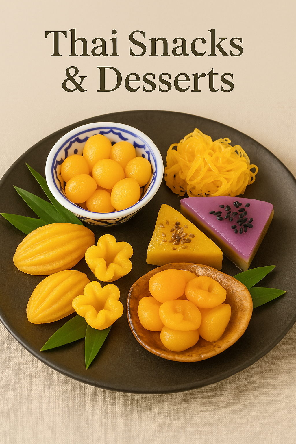 🍮 Thai Snacks & Desserts