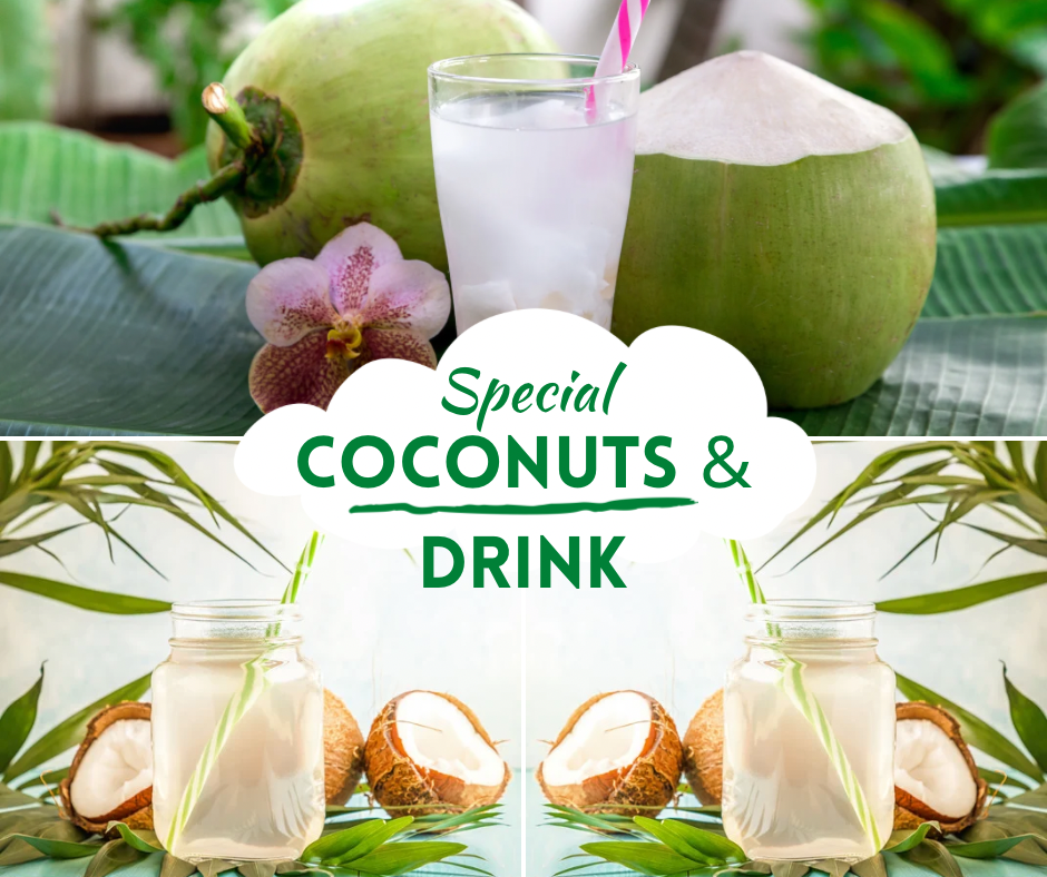 🥥 Coconut & Drinks