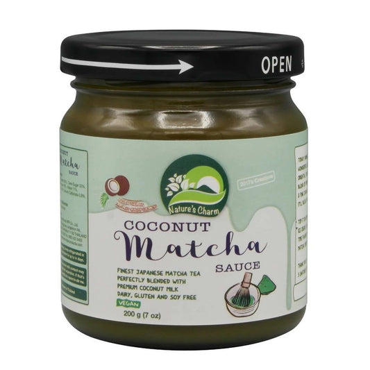 Coconut Matcha Sauce – Nature’s Charm (200g)