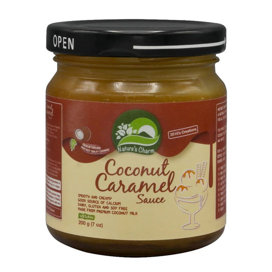 Coconut Caramel Sauce – Nature’s Charm (200g)